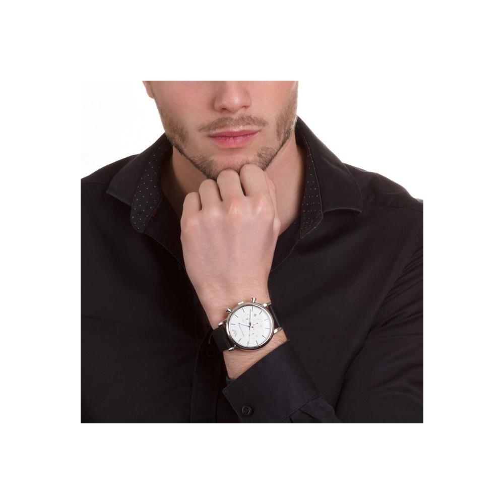 Emporio Armani AR1807 Chronograph Date Leather Strap Men's Watch Emporio Armani AR1807 Chronograph Date Leather Strap Men's Watch